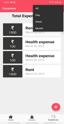 Expense Manager android App screenshot 0